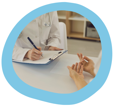 un médecin et son patient en consultation