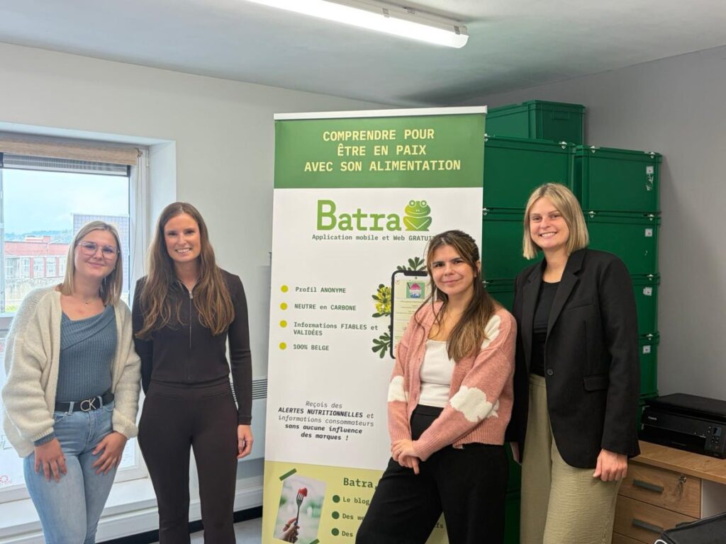 equipe batra x updlf cristina hintar, laure denis , heloise elen et caroline vandendooren