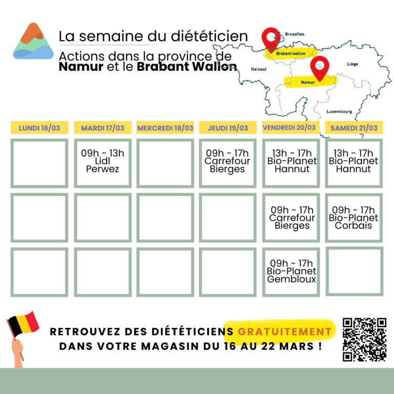 La semaine du Diététicien 27